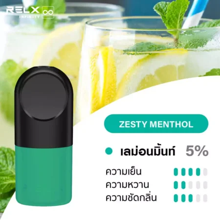 RELX INFINITY SINGLE POD Zesty Menthol